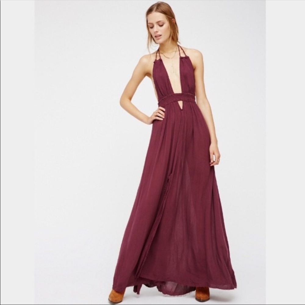 Free People Look Into the Sun Maxi dress. Size S